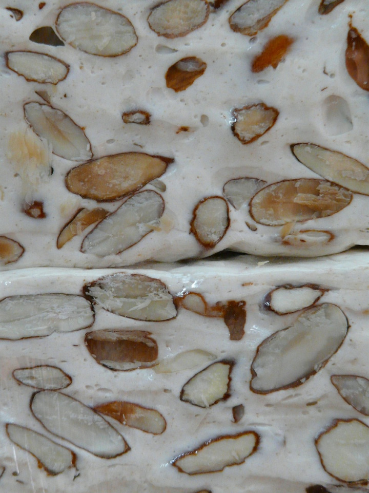 Moroccan honey amlou almonds